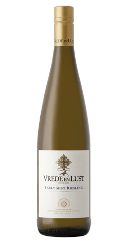 Vrede en Lust Early Mist Riesling 2025 Elgin wine bottle