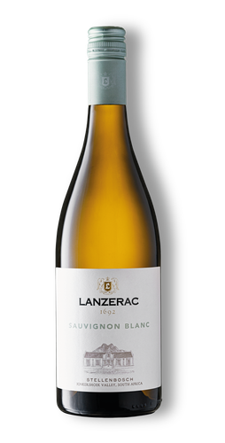 Lanzerac Sauvignon Blanc 2025 Stellenbosch wine bottle