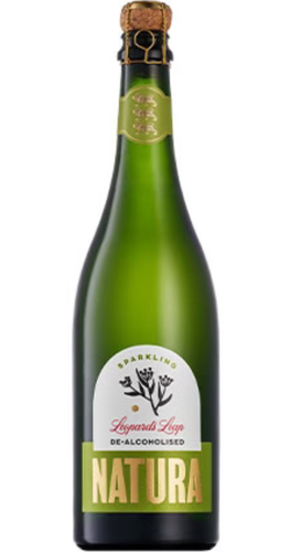 Leopard's Leap Natura De-Alcoholized Sparkling Chenin Blanc Franschhoek wine bottle