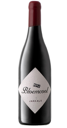 Bottle of Fairview 'Bloemcool Jakkals' Shiraz, Swartland 2020 red wine with dark fruit and spice.
