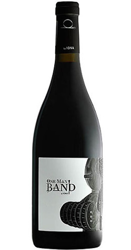 Bottle of IONA 'OMB' Red Blend, Elgin 2017 wine with dark fruit and spice.