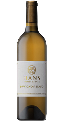 Bottle of Hans Herzog Hans Family Estate 'Sur Lie' Sauvignon Blanc, Marlborough 2018 white wine with tropical and citrus notes.