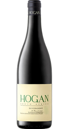 Bottle of Hogan Divergent Red Blend, Stellenbosch 2017 wine with dark fruit and spice.