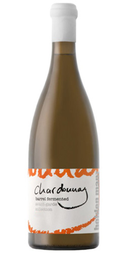 Bottle of Holden Manz 'Barrel Fermented' Chardonnay, Western Cape 2019 white wine with citrus and oak.