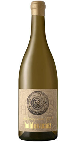 Bottle of Holden Manz 'Reserve' Chardonnay, Western Cape 2020 white wine with citrus and oak.