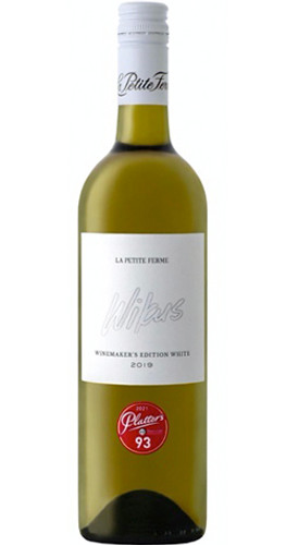 Bottle of La Petite Ferme Winemaker's Edition 'Wikus' Blend, Franschhoek 2019 wine with dark fruit and spice.