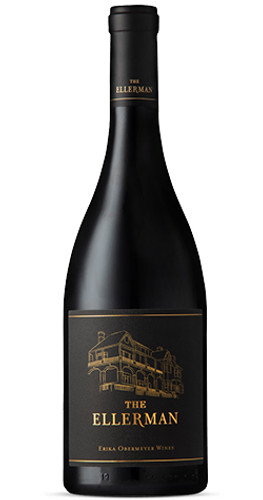 Bottle of Ellerman House 'The Ellerman' Red Blend, Western Cape 2018 wine with dark fruit and spice.