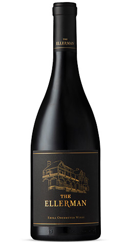 Bottle of Ellerman House 'The Ellerman' Red Blend, Western Cape 2018 wine with dark fruit and spice.