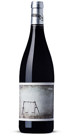 Bottle of Paserene 'Dark' Syrah, Franschhoek 2019 red wine with dark fruit and spice.