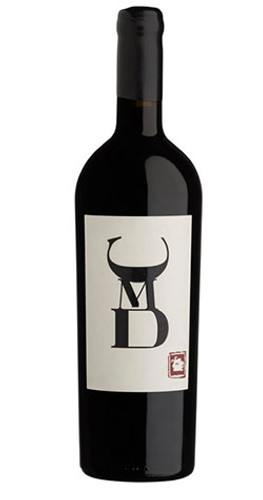 Bottle of Dornier CMD Red, Stellenbosch 2016 red wine with rich berry and oak flavors.