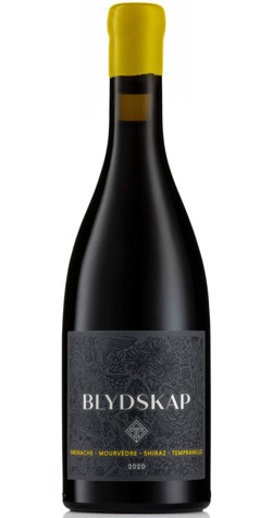 Bottle of Tempel Wines 'Blydskap' Rhone-Blend, Western Cape 2020 wine with dark fruit and spice.