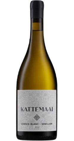 Bottle of Tempel Wines 'Kattemaai' Chenin Blanc - Semillon, Coastal Region 2022 white wine with tropical and citrus notes.