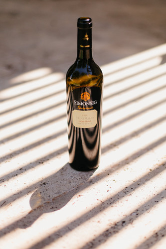 Bottle of Simonsig Frans Malan Reserve Cape Blend, Stellenbosch 2017 wine