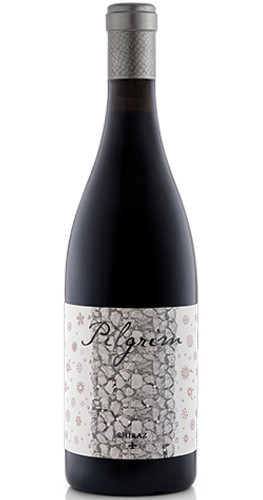 Bottle of Pilgrim Wines Shiraz, Stellenbosch 2020 red wine with dark fruit and spice.