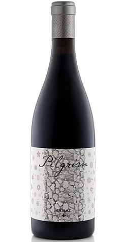 Bottle of Pilgrim Wines Shiraz, Stellenbosch 2020 red wine with dark fruit and spice.