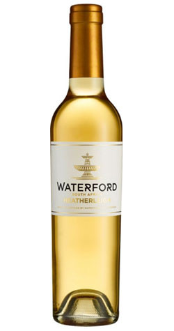 Bottle of Waterford Estate Family Reserve Heatherleigh, Western Cape NV with rich berry and spice.