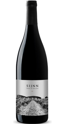 Bottle of Sijnn Wines Red Blend, Malgas 2015 wine with rich berry and oak notes.