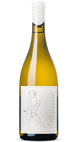 Bottle of Paserene Chardonnay, Elgin 2021 white wine with citrus and oak.