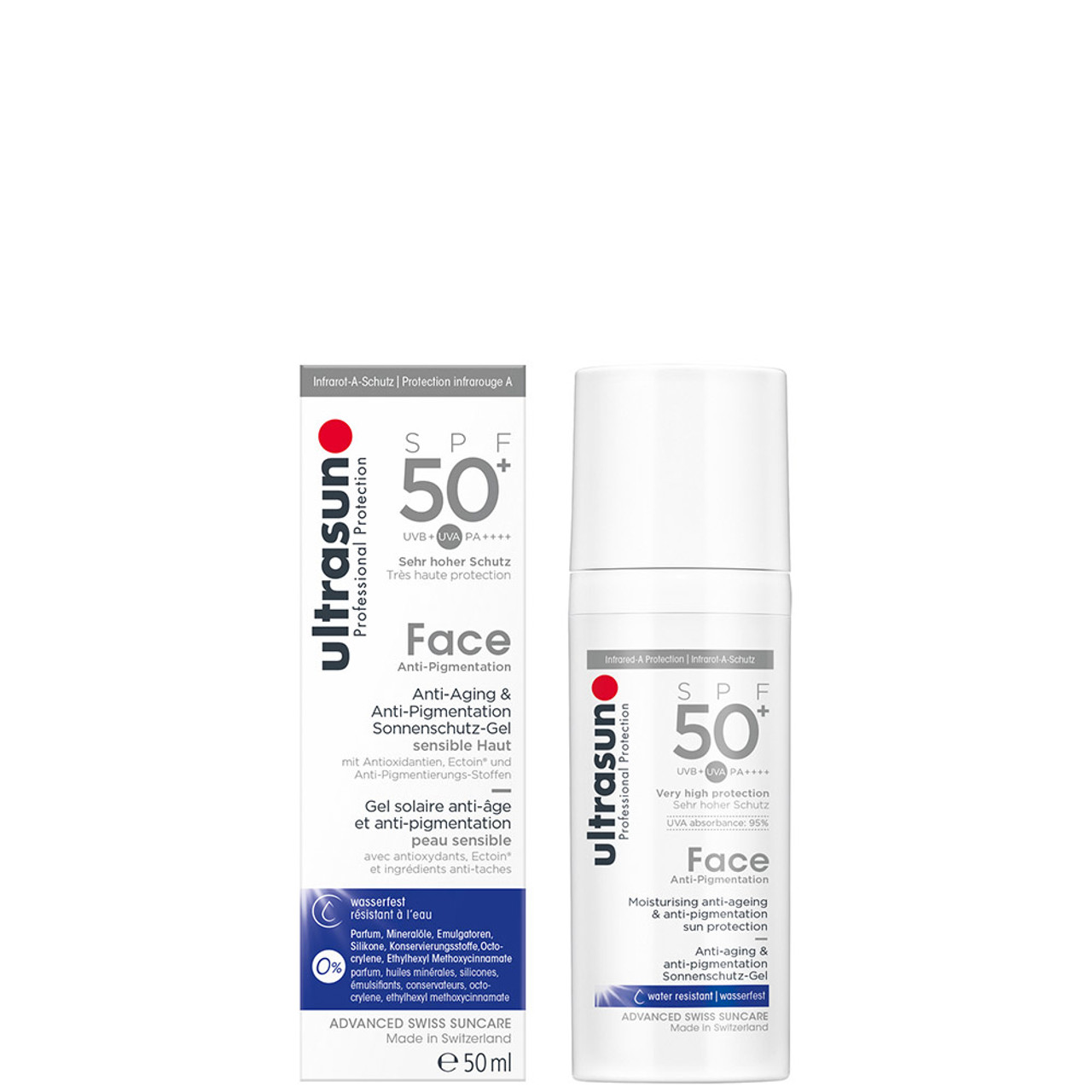 ultrasun antipigmentation