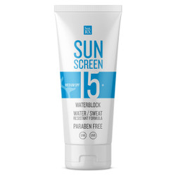 SolRX SPF15 waterblock sports sunscreen lotion 100ml