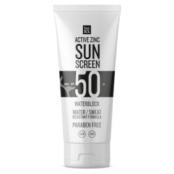 SolRX SPF50+ zinc waterblock sports sunscreen lotion 100ml