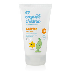 Green People Children's Organic Scent Free Sun Lotion (150ml)