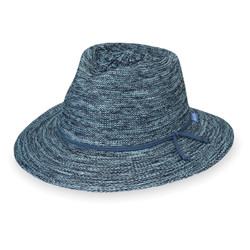 Wallaroo womens victoria fedora mixed Denim