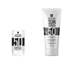 SolRX SPF35 & SPF50 Zinc Pack Waterblock Sports Sunscreen Lotion