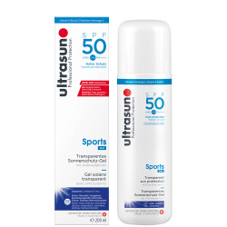 Ultrasun Clear sports spf50 clear  liquid gel 200ml