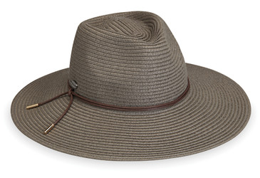 Womens Wallaroo Montecito UPF50 hat graphite Womens Wallaroo Montecito UPF50 hat graphite