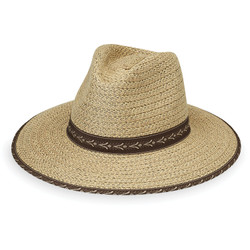 Men's Wallaroo Cabo surf style fedora hat upf50