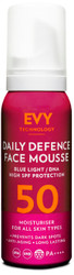 Evy daily defense spf50 face mousse - Pink edition
