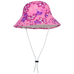 Girls Tuga reversible uv bucket hat blossom pink