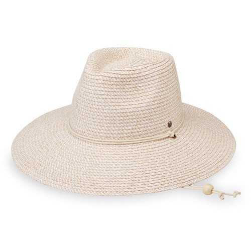 women's wallaroo petite sanibel upf50+ hat white-beige