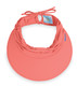 Womens wallaroo aqua visor cap  coral