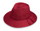 Womens Wallaroo victoria fedora upf50 hat cranberry