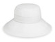 Womens Wallaroo UPF50+ sun hat piper white