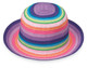 Wallaroo Petite nantucket girls UPF50+ sun hat rainbow tones Wallaroo Petite nantucket girls UPF50+ sun hat rainbow tones