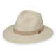 Women's Wallaroo Charlie Fedora UPF50 UV sun hat ivory taupe