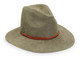 Womens Wallaroo faux suede packable upf50+ sun hat sage Womens Wallaroo faux suede packable upf50+ sun hat sage