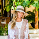 Women's wallaroo upf50+ sun hat natural Charlotte