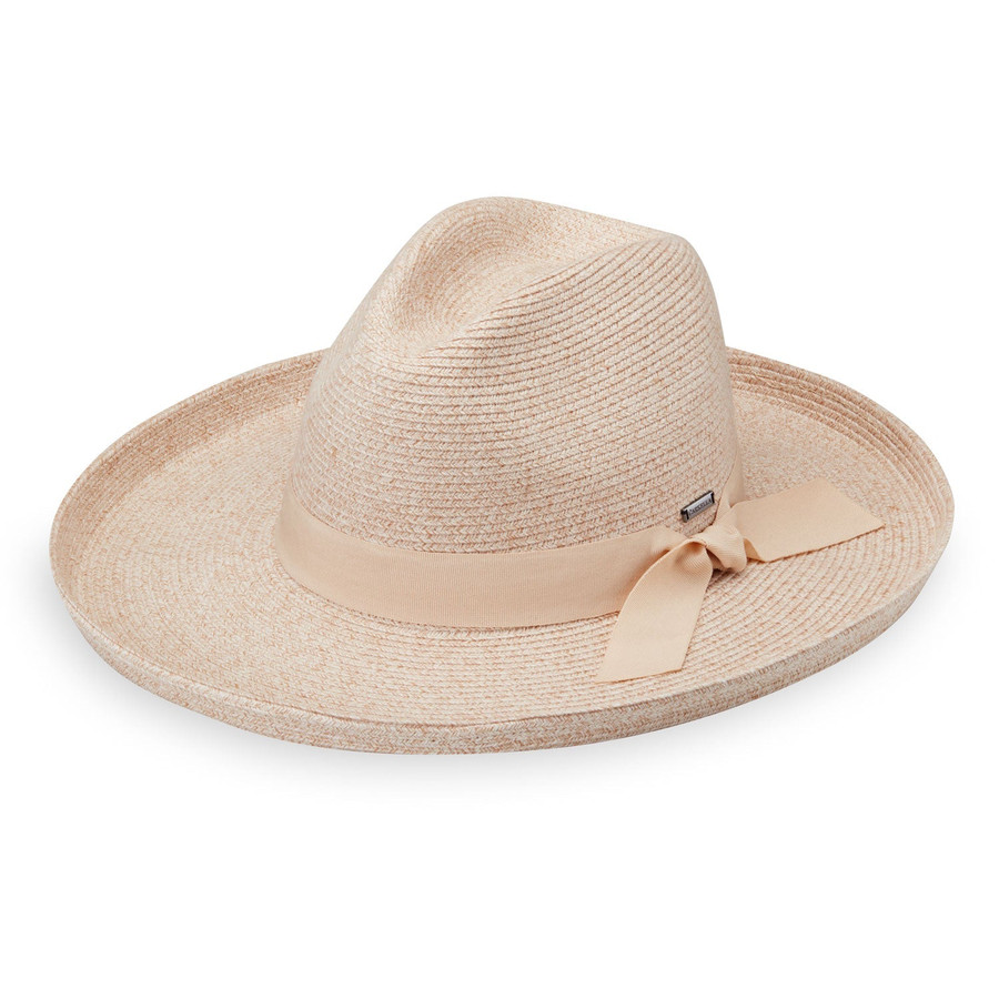 Womens carkella UPF50+ Vivian hat white beige