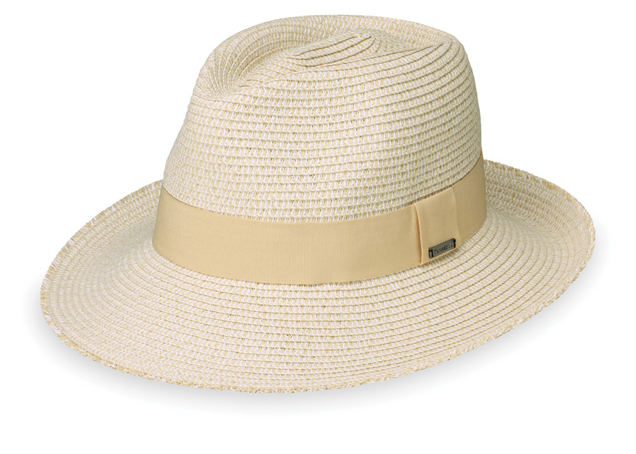 Womens Carkella UPF50 Emery Sun hat natural