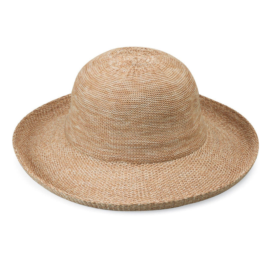 women's Wallaroo Victoria UPF hat mixed camel