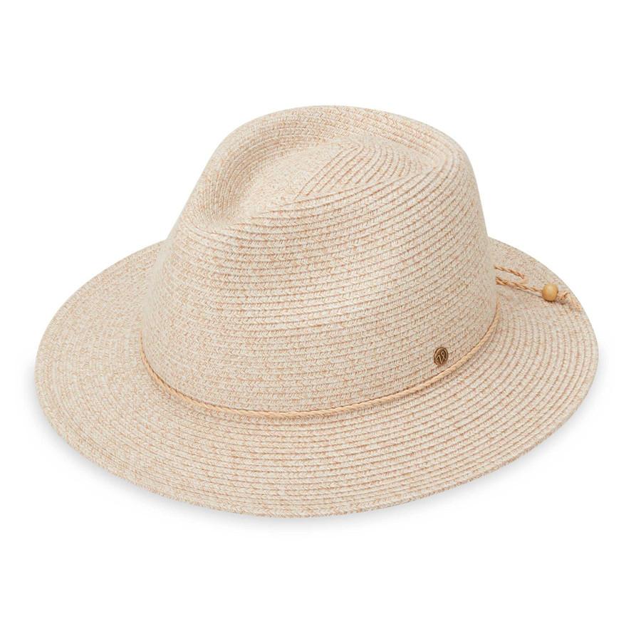 women's wallaroo Rio upf50 hat white beige