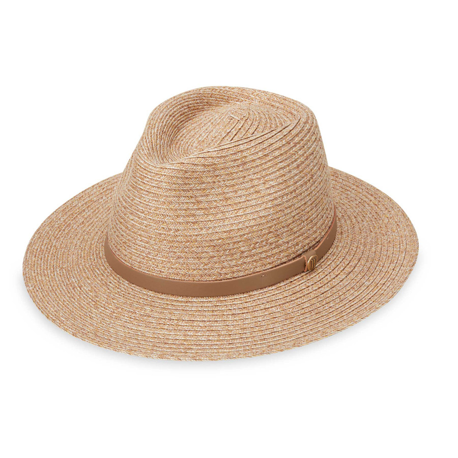 wallaroo mens Everett upf50+ hat mixed camel