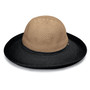 Womens Wallaroo hat company victoria two toned camel black