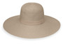 Womens Wallaroo Aria hat upf50 taupe