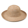 womens petite victoria hat upf50 mixed camel