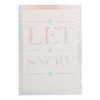 Hallmark Christmas Card 'Let It Snow' Medium